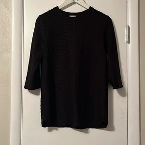 Zadie B’s waffle knit athletic top